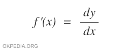 la formula della derivata prima