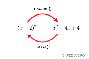 la differenza tra expand e factor