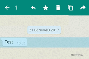 come rimuovere i messaggi inviati o ricevuti da Whatsapp