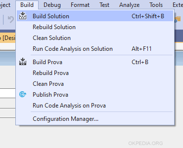 come compilare un programma in Visual Basic