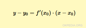 la formula per determinare la retta tangente in un punto