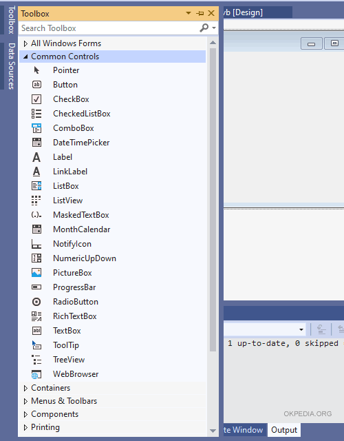 i controlli comuni di visual basic